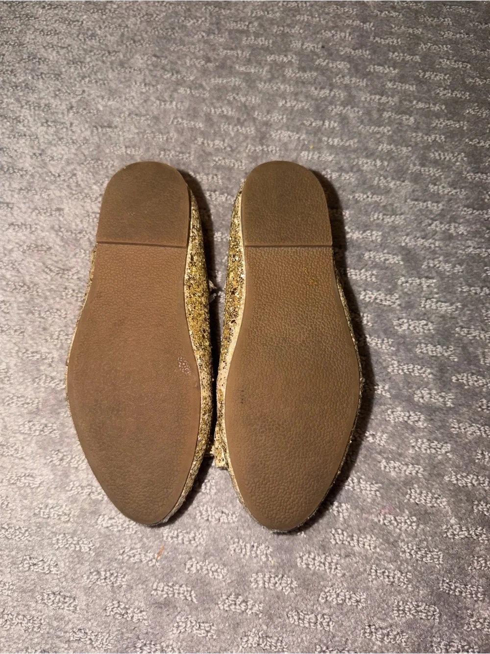 Age of innocence sequin flats